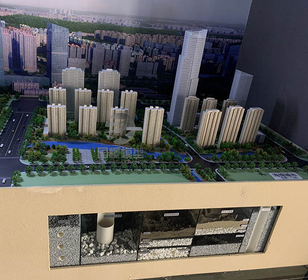 正阳县建筑模型